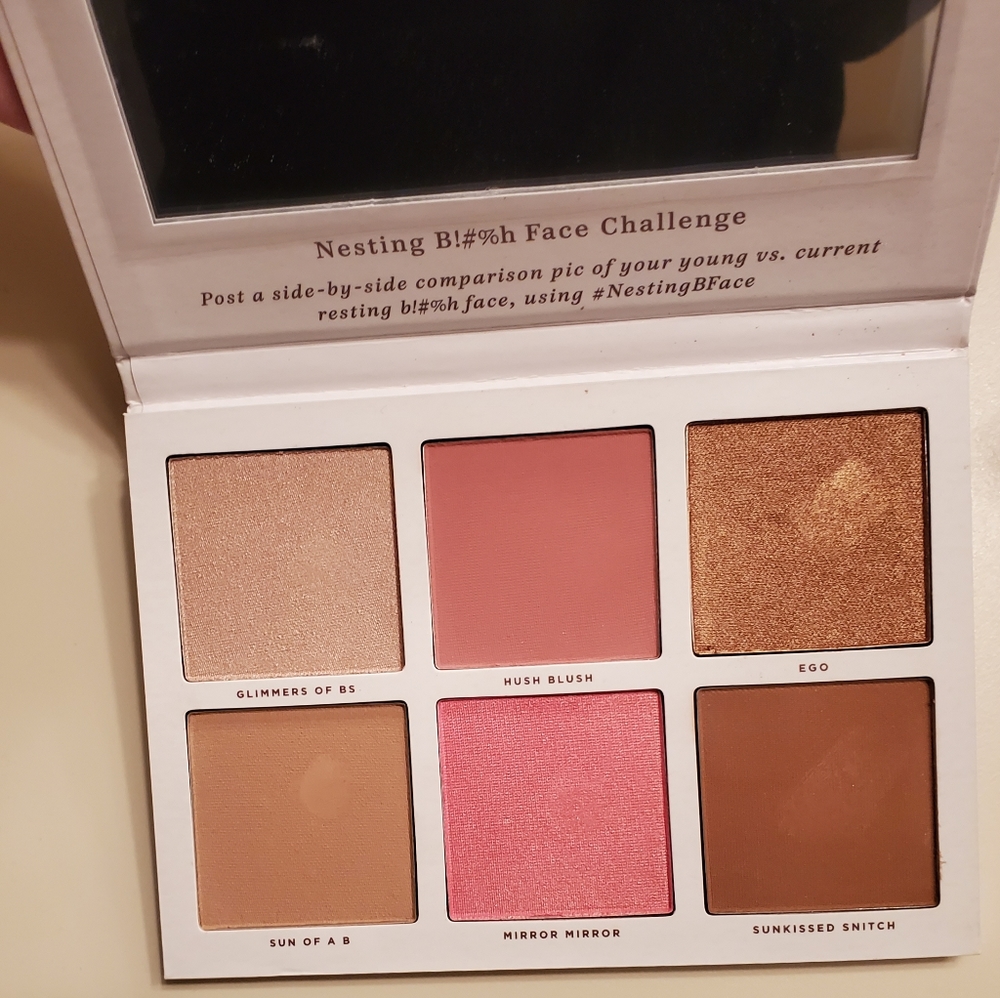 Nesting bitch face face palette